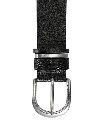 TOM TAILOR | Ceinture en cuir TTSANDRA | schwarz